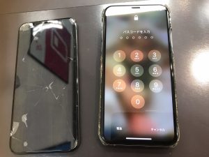iPhone11Pro　画面交換修理