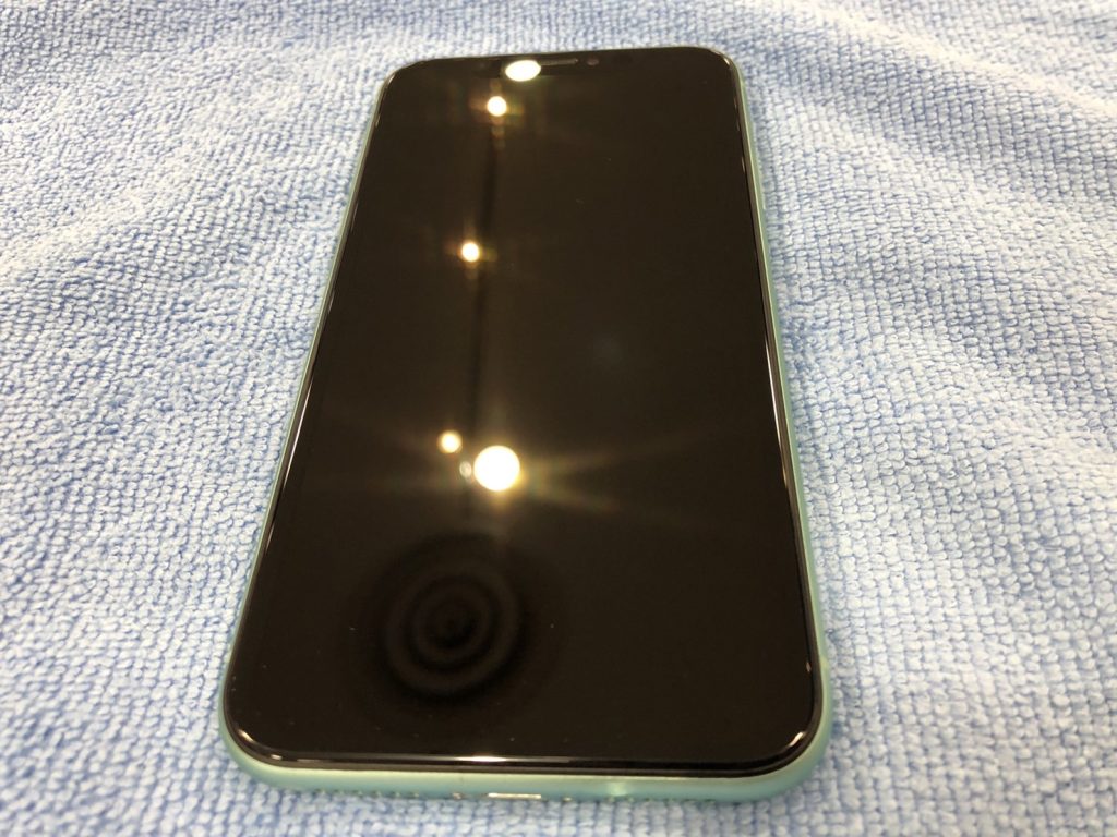 iPhone１１ ガラスコーティング 施工