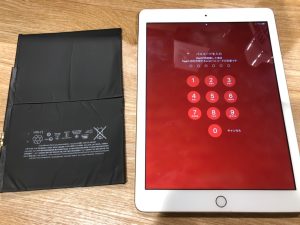 電池パック交換 iPad