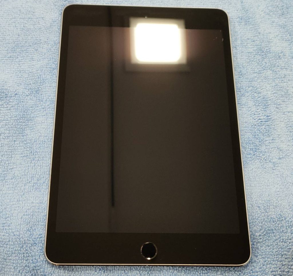 iPad mini４  ガラスコーティング 施工後