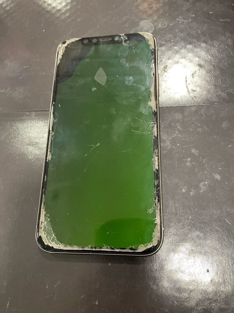 液晶漏れと画面発光 iPhoneX