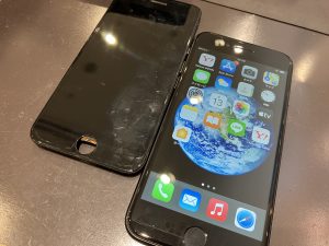 iPhone8液晶表示不良修理